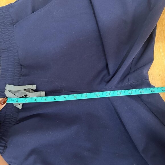 FIGS Zamora Jogger High Waisted Scrub Pants Womens XL Navy Zip Cargo Technical - Picture 12 of 12